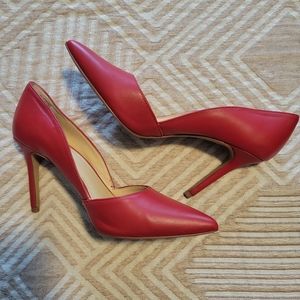 Red Vince Camuto Heels Size 8.5